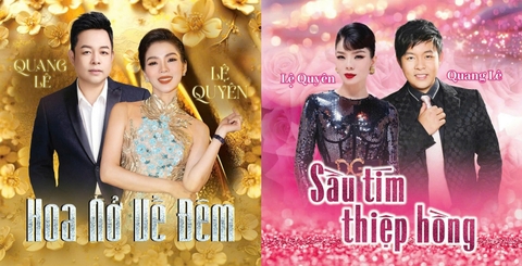 Quang Lê & Lệ Quyên song ca .Bộ 2cd phôi đúc F1