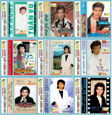 Bộ tuyển chọn Tuấn Vũ 1 .Gồm 10 băng hay nhất mọi thời đại