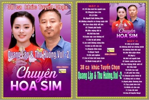 Quang Lâp & Thu Hường 2.Tuyển tập 36 ca khúc .Băng cối 10 ( 4 Track )