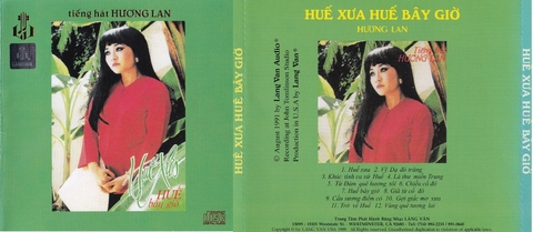 Hương Lan : Huế Xưa,Huế Bây Giờ.Đĩa sịn , tem Làng Văn