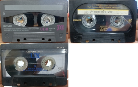 Loại Băng 100k.Hợp chất CROM CrO2.Dài 90 phút.Type II