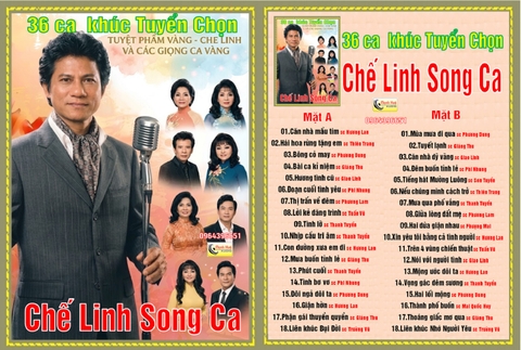 Băng cối 10 ( 4 Track ) Tuyển tập 38 ca khúc Chế Linh Song Ca