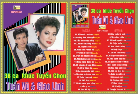Băng cối 10 ( 4 Track ) Tuyển tập 38 ca khúc Giao Linh & Tuấn Vũ