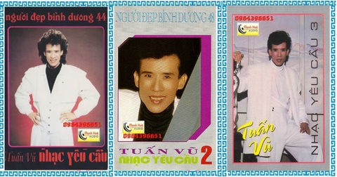 Tuấn Vũ Nhạc Yêu Cầu.Bộ 3 băng đài