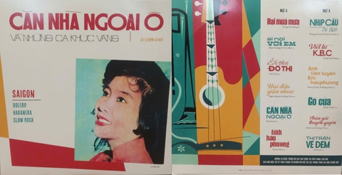 Đĩa than Căn nhà ngoại ô.Thâu âm trước 1975