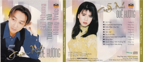 Trường Vũ 5 cụm núi quê hương.Đĩa Gốc