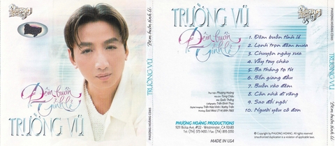 Trường Vũ Đêm buồn tỉnh lẻ.Đĩa Gốc