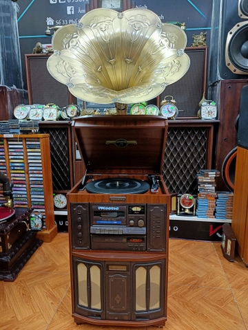 Loa kèn Columbia GP 60 .Gồm 5 chức nămg : Đĩa CD,Băng Đài,Am,Fm,Đĩa Than