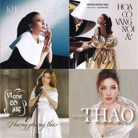 Bộ 3 cd ca sĩ Phương Phương Thảo .Phôi đúc F1