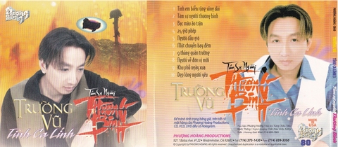 Trường Vũ -Tâm sự người thương binh .Đĩa gôc trung tâm Phượng Hoàng