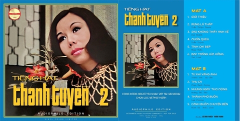Đĩa than Thanh Tuyền 2 .Thâu âm trước 1975