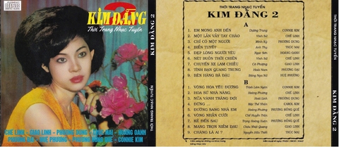 Đĩa sịn Kim Đằng 2 thâu âm trước 1975 bộ 2CD