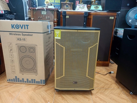 Loa kéo Kovit Ks 15 mầu vàng