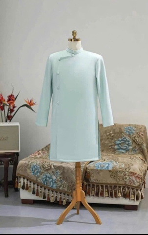 Áo Dài Nam Trơn Lịch Lãm