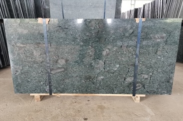 Dark Mossy Green Slabs and Tiles Manufacturing