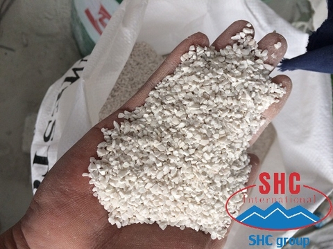 First Shipment Of Limestone Granular 2-3mm For New Big Customer