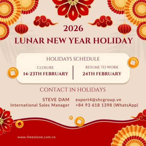 2026 LUNAR NEW YEAR HOLIDAY SCHEDULE
