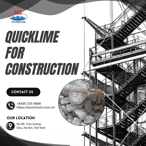 Quicklime: The Secret Weapon Behind Sustainable Construction