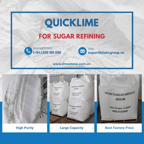 Quicklime For Sugar Refining