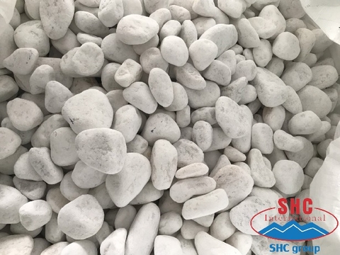 Big Size Snow White Pebble Stone To Export For Valued Customer