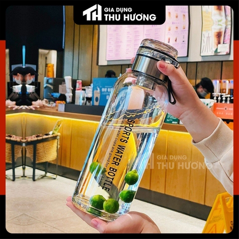 Bình thủy tinh đựng nước Nhật Bản TAKASHI 750, 1000, 1200, 1500, 2000ml tiện dụng, chịu  nhiệt tốt, có lọc chặn bã trà