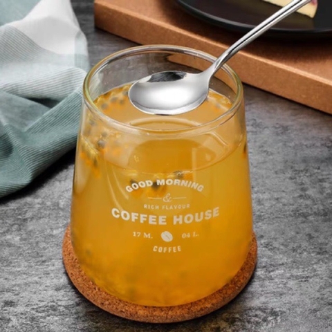 Cốc Coffee house thủy tinh cao cấp Borosilicate 400ml