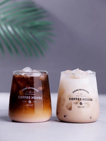 Cốc Coffee house thủy tinh cao cấp Borosilicate 400ml