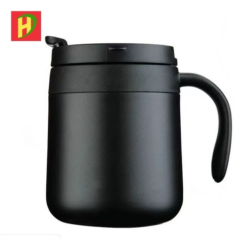 Cốc giữ nhiệt inox 304 cao cấp có tay cầm