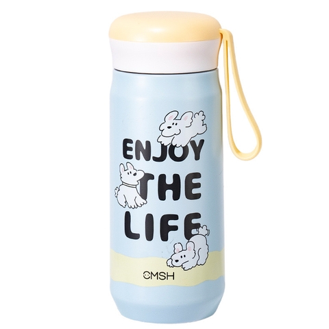 Bình giữ nhiệt cầm tay hoạt hình thú cưng inox 316 500ml CMSH-0573