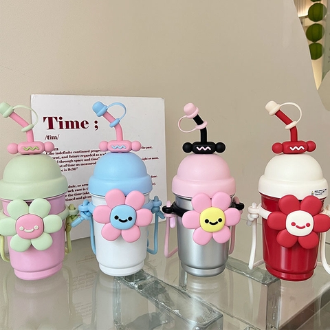 Bình giữ nhiệt chân không sticker sinh động inox 316 550ml MLH92