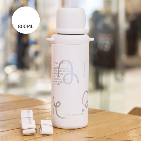Bình Nước Giữ Nhiệt Hai Lớp Chân Không Inox 316 Dung Tích 500ml giữ nhiệt 24h NOTY-96