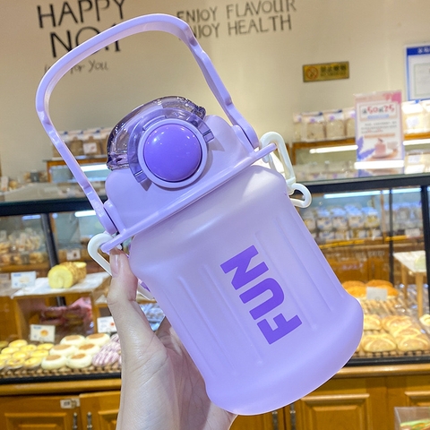 Bình giữ nhiệt có ống hút dễ thương, giữ nhiệt 12h, inox 304, 650ml RP-007