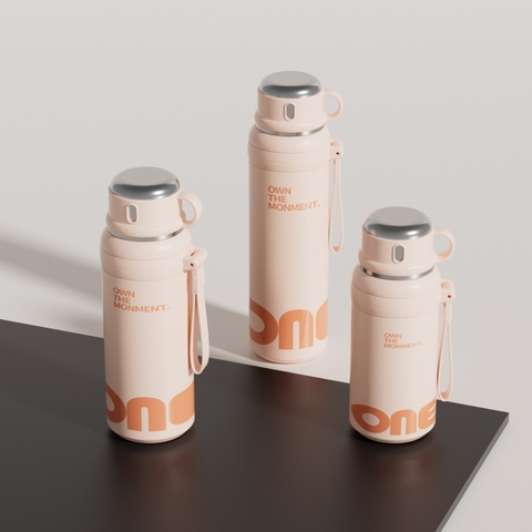Bình giữ nhiệt 800ml Inox 316, Nắp thông minh, Có uống ống hút, Giữ nhiệt 12-18h TL004
