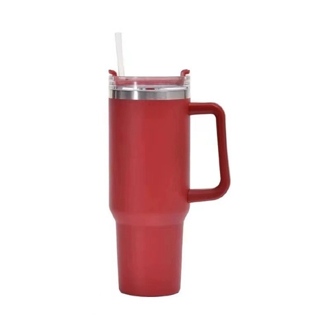 Ly giữ nhiệt 1200ml kèm ống hút màu sắc đa dạng - inox 304 CD009