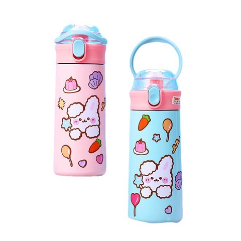 Bình giữ nhiệt phong cách hoạt hình năng động inox 304 SUS304
