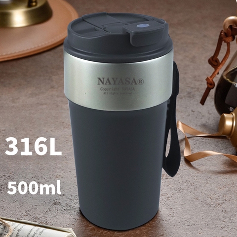 Cốc giữ nhiệt inox 316 gam màu basic SS0103