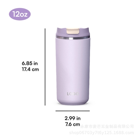 Cốc giữ nhiệt inox 304 gam màu pastel phong cách Hàn Quốc OEMD2
