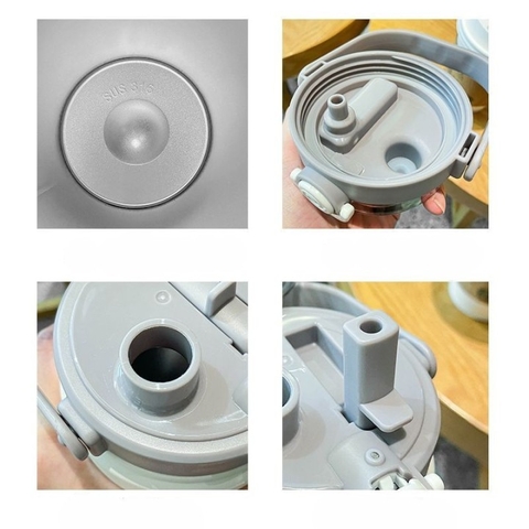 Cốc giữ nhiệt dung tích lớn phong cách Anh Quốc inox 316 EJ801
