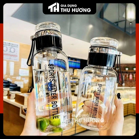 Bình thủy tinh đựng nước Nhật Bản TAKASHI 750, 1000, 1200, 1500, 2000ml tiện dụng, chịu  nhiệt tốt, có lọc chặn bã trà