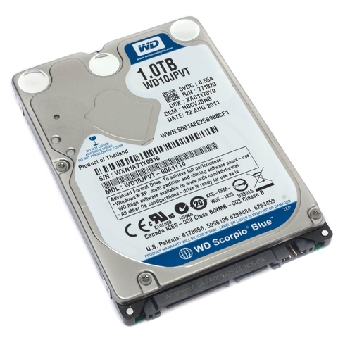 Ổ cứng HDD Western Scorpio Blue 1TB