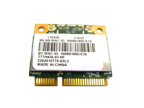 Card Wifi Laptop Acer Aspire E1-510P / Wifi Wireless Card T77H436.03
