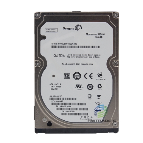 Ổ cứng Laptop HDD Seagate Hitachi 160GB 5400RPM 2.5