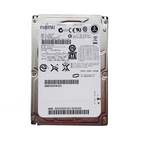 Ổ cứng Laptop HDD Fujitsu 250GB MHX2250BT 4200RPM SATA 2.5