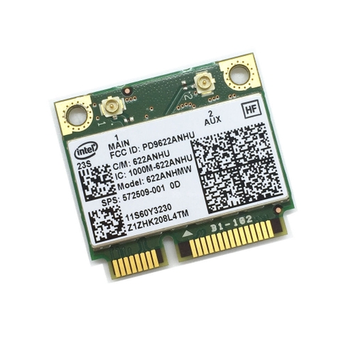 Card Wifi Laptop Lenovo Thinkpad T410, Intel 6200 / Wifi W/Card 622ANHMW 60Y3231