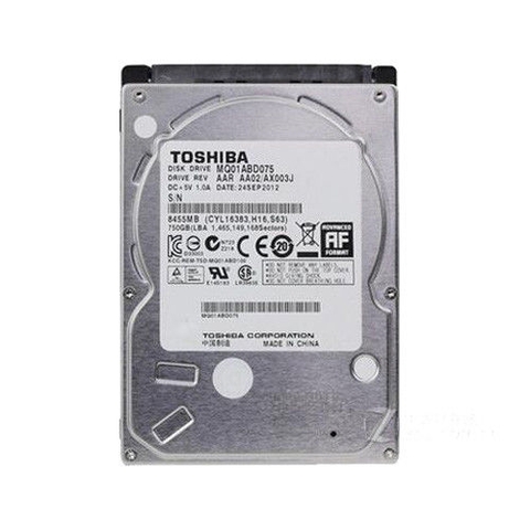 Ổ cứng Laptop HDD Toshiba MQ01ABD075 750GB 5400RPM SATA 2.5