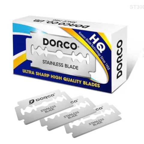 Lưỡi dao lam Hàn Quốc Dorco ST300 (hộp 100 lưỡi)