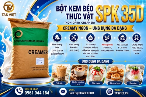 Bột Kem Béo SPK 35D: Tại Sao Nên Chọn Để Tăng Cường Hương Vị Các Món Ăn