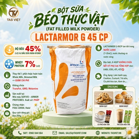 Khám Phá Công Thức Panna Cotta Béo Mịn Độc Đáo Với Bột Sữa Béo Lactarmor G45CP