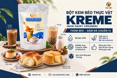 Lợi Ích Của Bột Kem Béo KREME 1kg Trong Ẩm Thực Hiện Đại
