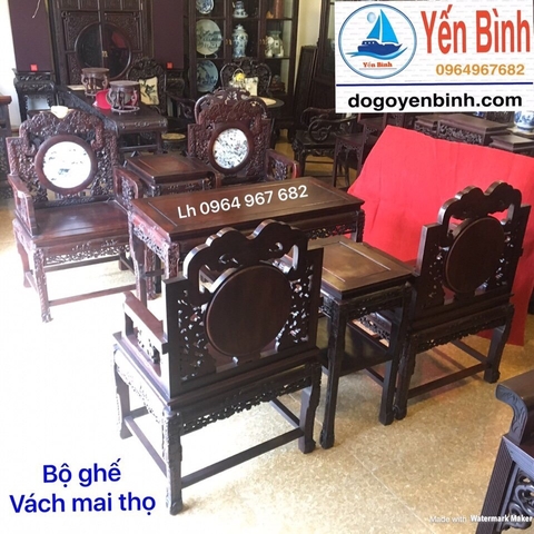 Bộ ghế vách mai thọ